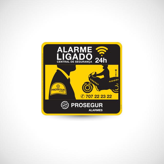 placa exterior dissuasora