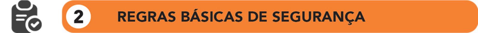 regras basicas de segurança