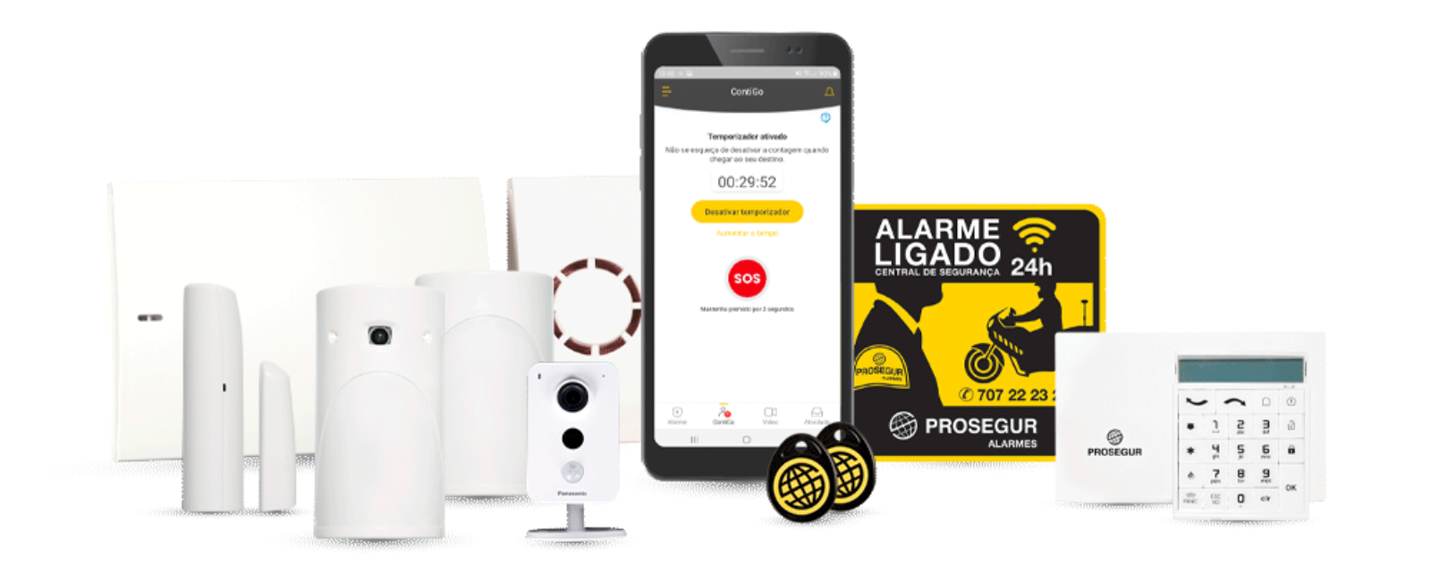 Kit Contigo da Prosegur Alarms Kit Contigo da Prosegur Alarms