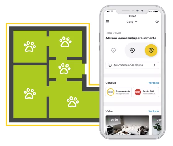 Prosegur Alarms - Configuração da APP Prosegur SMART Kit Pet Ready
